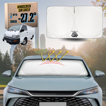 Front Windscreen Sun Shade for Mitsubishi Express 1994 - 2005 (WA) - Standard 150 x 85 cm