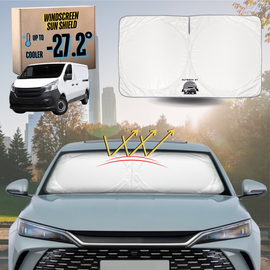 Front Windscreen Sun Shade for Mitsubishi Express 2020 - Current (X82) - XL 160 x 100 cm