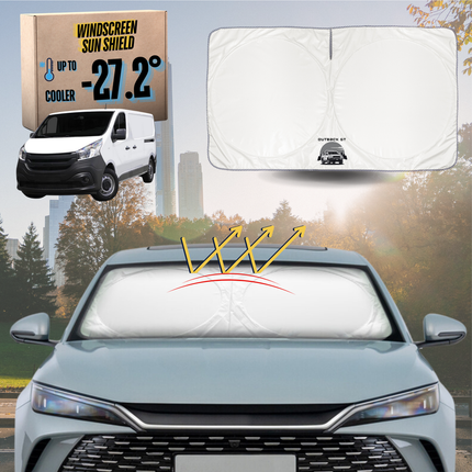Front Windscreen Sun Shade for Mitsubishi Express 2020 - Current (X82) - XL 160 x 100 cm