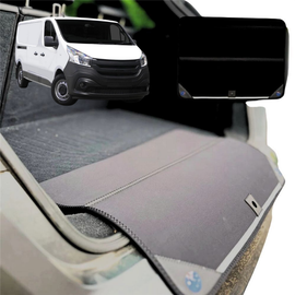 Rear Cargo Boot Bumper Protector for Mitsubishi Express 2020 - Current (X82) - XL (98 x 55) - Black