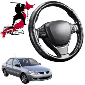 Black Samurai Segmented Steering Wheel Cover for Mitsubishi Lancer 2003 - 2007 (CH)