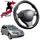 Black Samurai Segmented Steering Wheel Cover for Mitsubishi Outlander 2003 - 2006 (CU/ZE/ZF)-1