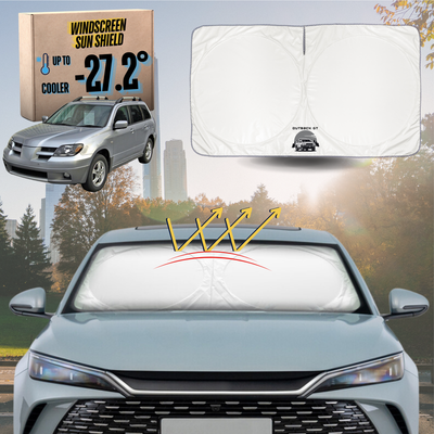 Front Windscreen Sun Shade for Mitsubishi Outlander 2003 - 2006 (CU/ZE/ZF) - Standard 150 x 85 cm