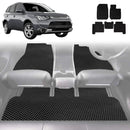 6D Diamond Car Floor Mats for Mitsubishi Outlander 2006 - 2012 (CW/ZG/ZH) - Custom-Fit Carpet Liner-1