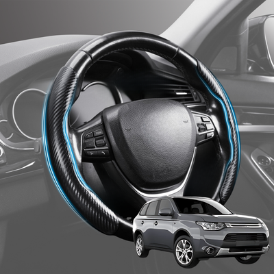 Segmented Steering Wheel Cover for Mitsubishi Outlander 2006 - 2012 (CW/ZG/ZH) - Universal Size