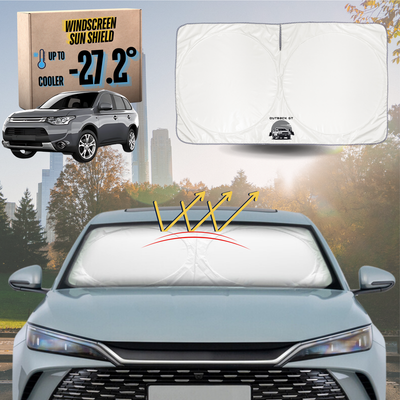 Front Windscreen Sun Shade for Mitsubishi Outlander 2006 - 2012 (CW/ZG/ZH) - Standard 150 x 85 cm