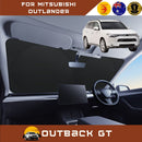 Front Windscreen Sun Shade for Mitsubishi Outlander 2018 - 2021 (ZJ/ZK/ZL) - Standard 150 x 85 cm - Black-1