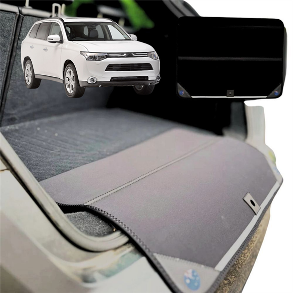Rear Cargo Boot Bumper Protector for Mitsubishi Outlander 2018 - 2021 (ZJ/ZK/ZL) - XL (98 x 55) - Black