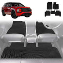 6D Diamond Car Floor Mats for Mitsubishi Outlander 2022 - Current (ZM) - Custom-Fit Carpet Liner-1