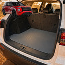 6D Diamond Car Boot Cargo Mat for Mitsubishi Outlander 2022 - Current (ZM) - Heavy Duty Carpet Liner - All-Weather Resistance - Easy to use - Odorless Material - Black & Grey-16