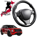 Black Samurai Segmented Steering Wheel Cover for Mitsubishi Outlander 2022 - Current (ZM)-1