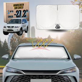 Front Windscreen Sun Shade for Mitsubishi Pajero 2000 - 2006 (NM NP) - Standard 150 x 85 cm
