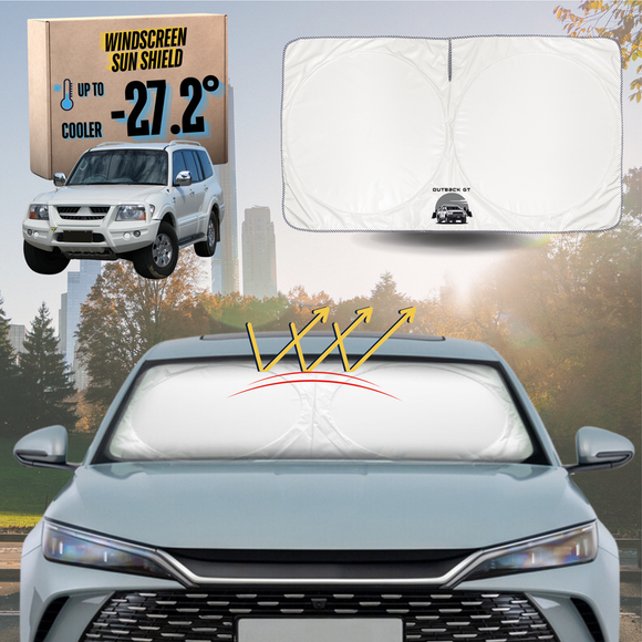 Front Windscreen Sun Shade for Mitsubishi Pajero 2000 - 2006 (NM NP) - Standard 150 x 85 cm