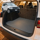6D Diamond Car Boot Cargo Mat for Mitsubishi Pajero 2006 - 2021 (NS/NT/NW/NX) - Heavy Duty Carpet Liner - All-Weather Resistance - Easy to use - Odorless Material - Black & Grey-16