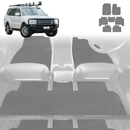 6D Diamond Car Floor Mats for Mitsubishi Pajero 2006 - 2021 (NS/NT/NW/NX) - Custom-Fit Carpet Liner-22