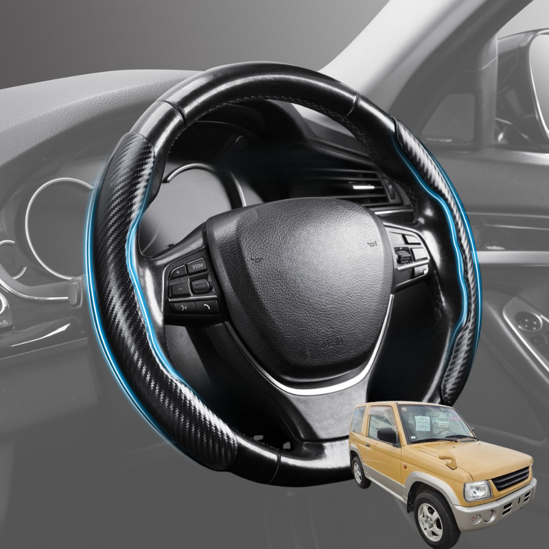 Segmented Steering Wheel Cover for Mitsubishi Pajero Mini 1998 - 2012 (H53A/H58A) - Universal Size