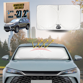 Front Windscreen Sun Shade for Mitsubishi Pajero Sport 2015 - Current (KR/KS/QE/QF) - Standard 150 x 85 cm
