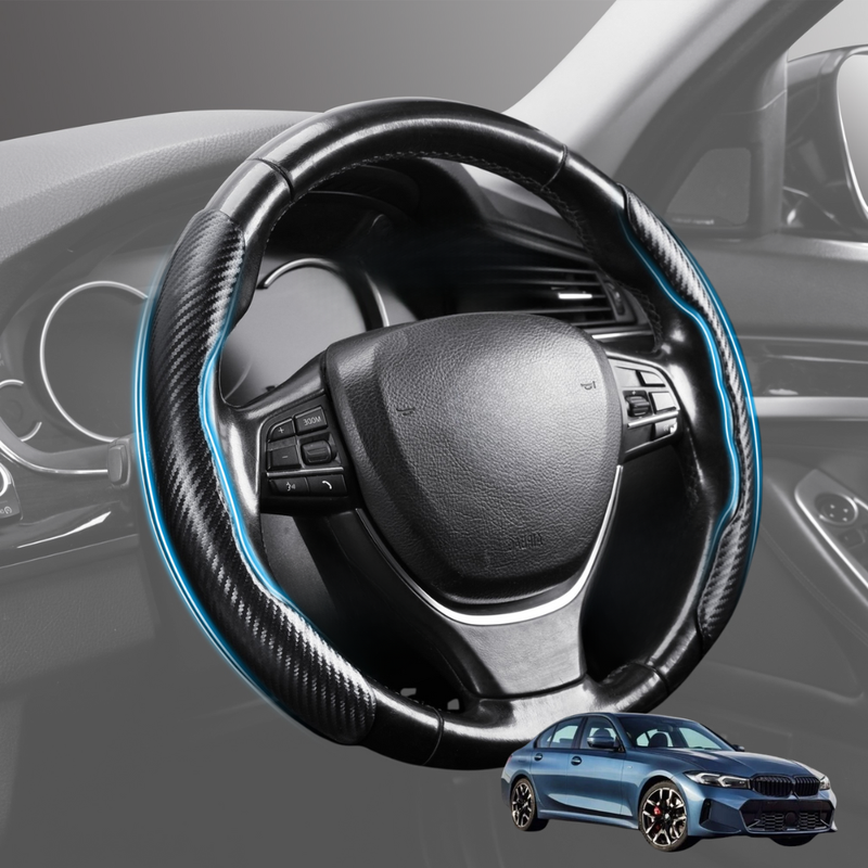 Segmented Steering Wheel Cover for BMW 3 Series 2018 - Current (G20 G21) - Universal Size