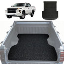 Honeycomb UTE Tub Mat Tray Liner for Mitsubishi Triton Club Cab 2015 - 2023 (MQ MR) (With Spray On Liner or No Liner) - Black & Grey-1