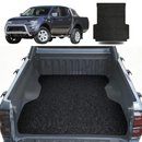 Honeycomb UTE Tub Mat Tray Liner for Mitsubishi Triton Double Cab (ML 2006-2009) (MN 2009-2015) (with Spray On Liner or No Liner) - Black & Grey-1