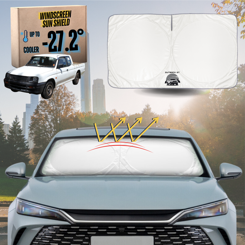 Front Windscreen Sun Shade for Mitsubishi Triton Single Cab 1996 - 2006 (MK) - Standard 150 x 85 cm