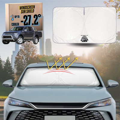 Front Windscreen Sun Shade for Mitsubishi Triton Single Cab 2006 - 2012 (ML MN) - Standard 150 x 85 cm