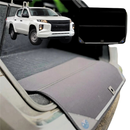 Rear Cargo Boot Bumper Protector for Mitsubishi Triton Single Cab 2015 - 2023 (MQ MR) - Standard (72 x 55) - Black-1