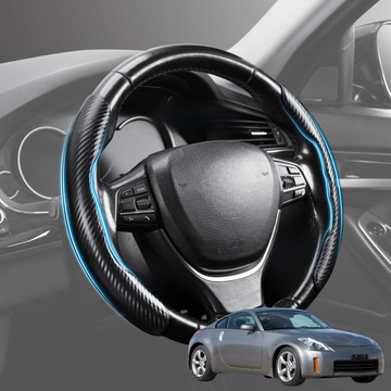 Segmented Steering Wheel Cover for Nissan 350Z 2002 - 2008 Z33 - Universal Size