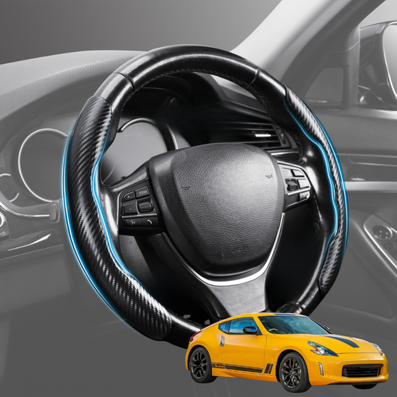 Segmented Steering Wheel Cover for Nissan 370Z Auto 2009 - 2021 - Universal Size