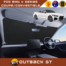 Front Windscreen Sun Shade for BMW 4 Series Coupe/Convertible 2014 - 2021 (F32 F33) - Standard 150 x 85 cm - Black-1