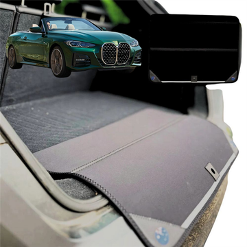 Rear Cargo Boot Bumper Protector for BMW 4 Series Coupe/Convertible 2014 - 2021 (F32 F33) - Standard (72 x 55) - Black