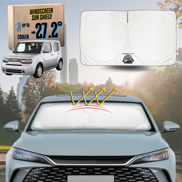 Front Windscreen Sun Shade for Nissan Cube 2009 - 2019 Z12 - XL 160 x 100 cm