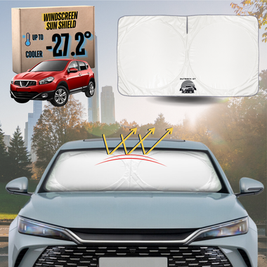 Front Windscreen Sun Shade for Nissan Dualis 2007 - 2014 J10 - Standard 150 x 85 cm