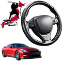 Black Samurai Segmented Steering Wheel Cover for Nissan GT-R 2009 - Current-1
