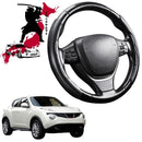Black Samurai Segmented Steering Wheel Cover for Nissan JUKE 2013 - 2019 F15-1