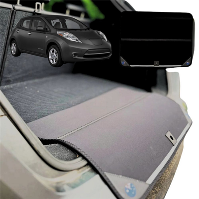 Rear Cargo Boot Bumper Protector for Nissan LEAF 2013 - 2017 - Standard (72 x 55) - Black