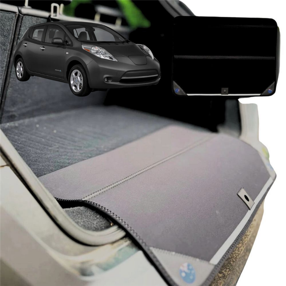 Rear Cargo Boot Bumper Protector for Nissan LEAF 2013 - 2017 - Standard (72 x 55) - Black