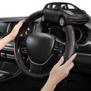 Steering Wheel Cover Pro Extra Layer for Nissan Leaf 2013-2017 - Breathable & Anti-Slip - Circle 38 cm-1