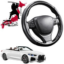 Black Samurai Segmented Steering Wheel Cover for BMW 4 Series Coupe/Convertible 2021 - Current (G22 G23)-1