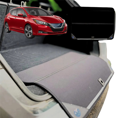 Rear Cargo Boot Bumper Protector for Nissan LEAF 2018 - Current - Standard (72 x 55) - Black