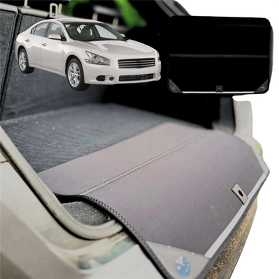 Rear Cargo Boot Bumper Protector for Nissan Maxima 2009 - 2013 - Standard (72 x 55) - Black