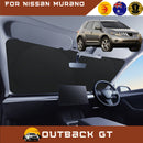 Front Windscreen Sun Shade for Nissan Murano 2009 - 2015 Z51 - Standard 150 x 85 cm - Black-1