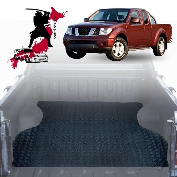 Black Samurai UTE Tub Mat Tray Liner for Nissan Navara 2005 - 2015 (D40 RX) - Black