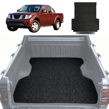 Honeycomb UTE Tub Mat Tray Liner for Nissan Navara 2005 - 2015 (D40 RX) - Black & Grey