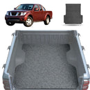 Honeycomb UTE Tub Mat Tray Liner for Nissan Navara 2005 - 2015 (D40 RX) - Black & Grey-10