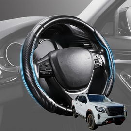 Segmented Steering Wheel Cover for Nissan Navara Dual Cab 2022 - Current Pro-4X - Universal Size