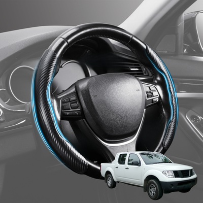 Segmented Steering Wheel Cover for Nissan Navara King Cab 2005 - 2014 (D40) - Universal Size