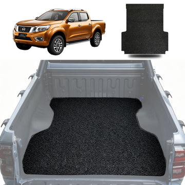 Honeycomb UTE Tub Mat Tray Liner for Nissan Navara King Cab 2015 - Current (NP300/D23) - (With Spray On Liner or No Liner) - Black & Grey