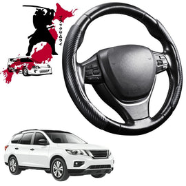Black Samurai Segmented Steering Wheel Cover for Nissan Pathfinder 2013 - 2021 (R52)