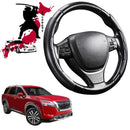 Black Samurai Segmented Steering Wheel Cover for Nissan Pathfinder 2022 - Current  7 seater (R53)-1